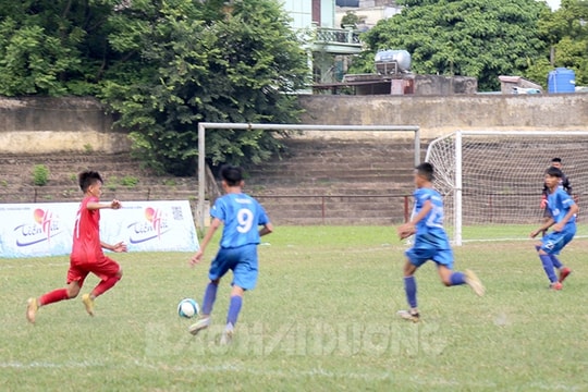 U13 HADUWACO Hải Dương chỉ cần hòa ở loạt trận cuối sẽ chắc chắn lọt vào tứ kết